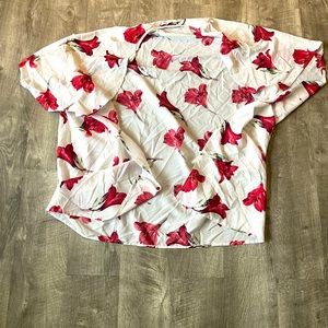 Kimono open face cover up small medium